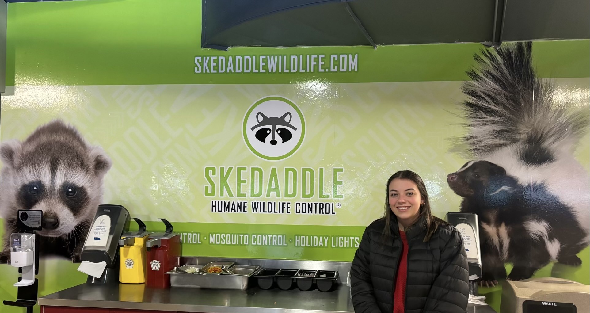 Oshawa Durham promotion advertisement Skedaddle Humane Wildlife Control January 2024