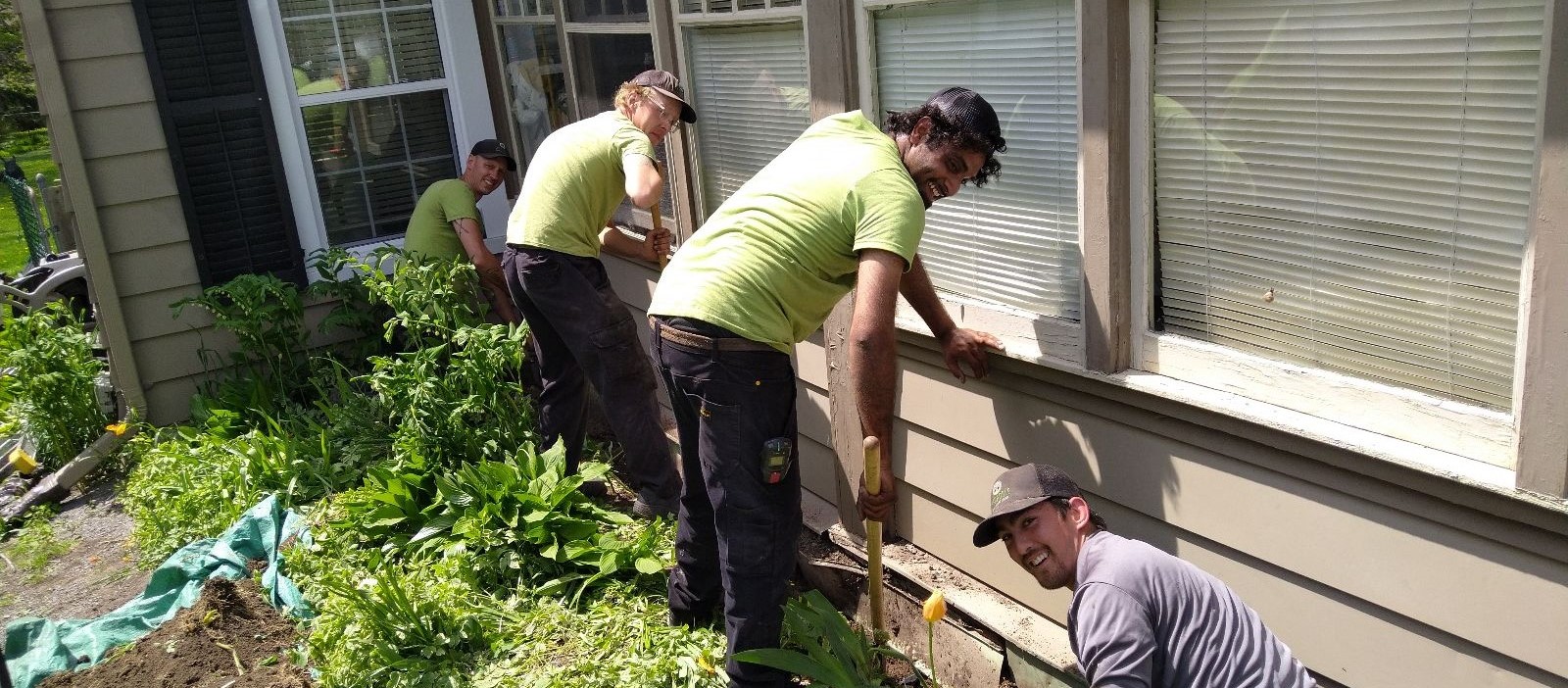 skedaddle humane wildlife control May 2023 trench digging house protection skunk removal (1)