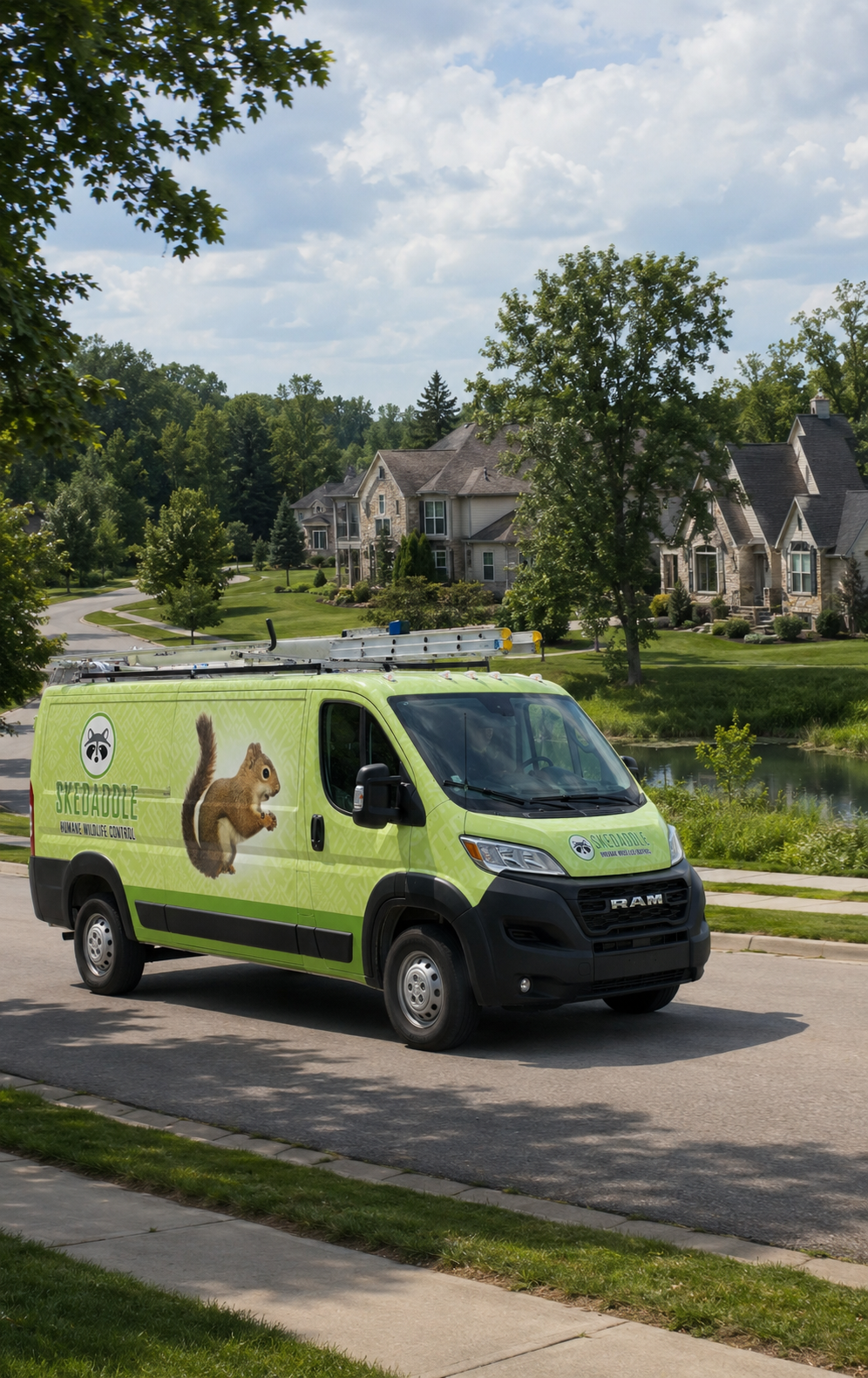 Skedaddle Humane Wildlife Control team member serving Orleans homeowner