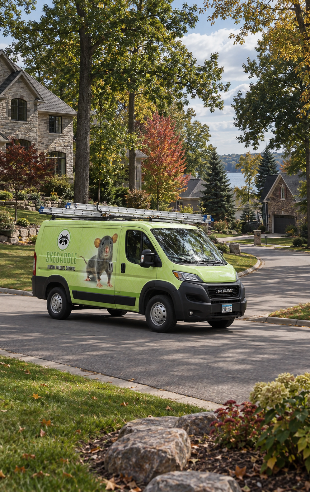 Skedaddle Humane Wildlife Control team member serving Prior Lake homeowner